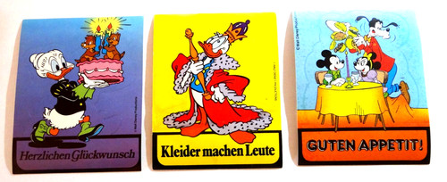 Stück disney aufkleber oma - 3, disney-aufkleber