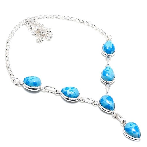 Blauer larimar edelstein - blauer,