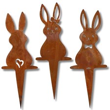 Osterhasen Figuren 6,5 x 18 cm