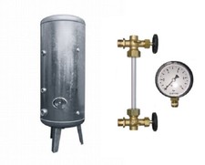Heider Druckwasserkessel 300l DIN4810 + Wasserstandsanzeiger 1/2 Zoll mit