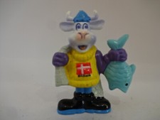 Spiel & Sammelfigur / Milka Kuh mit mit Fisch