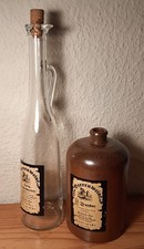 Mittelalter Burg Glasflasche