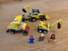 Lego 3 Fahrzeuge: Traktor, Bagger