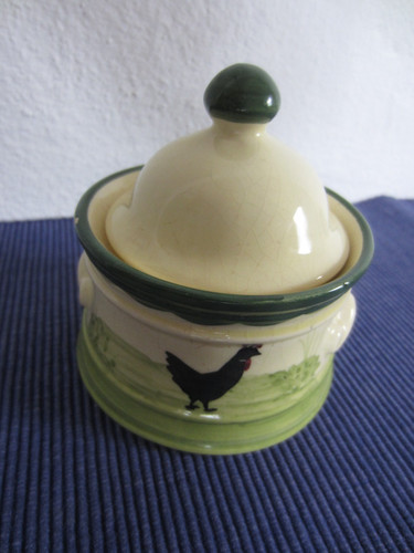 Zeller keramik hahn und henne - keramik,