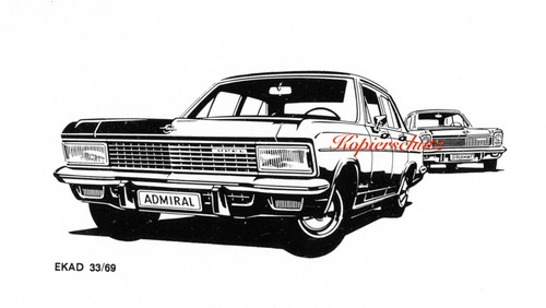 Opel admiral und - opel,