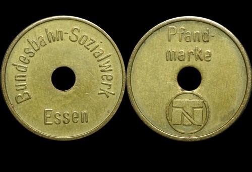 EISENBAHN-PFANDMARKE