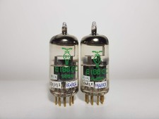 E188CC (1963) MATCH PAIR RT RING GETTER GOLD PINS GLIMMERFEDER DGTSTD + TV7D/U X1