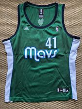 NBA Basketball Trikot Dirk Nowitzki #41 Dallas Mavericks Adidas - Damen, Gr. L