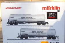 Märklin 46540 H0 2-L. Hamo DC Kesselwagen Set GATX DHL Sondermodell Eurotrain DB