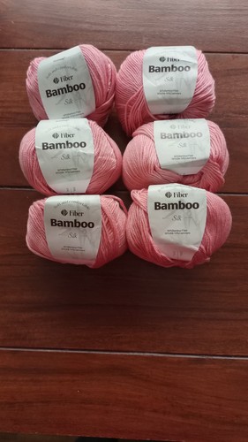 Wolle paket 6x50gr bambus - wolle,