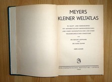 Meyers kleiner Weltatlas 1939