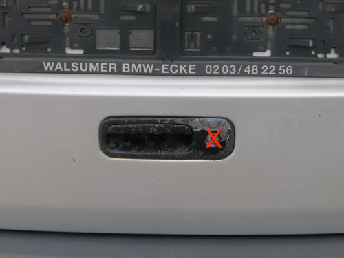 Caddy griff heckklappe - 2k,