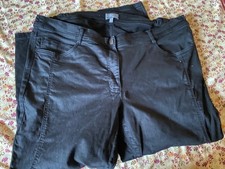 Damen Jeans, schwarz, 52, Ulla