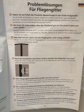 Magnetischer Fliegengitter für Türen und Fenster, 85x210cm, Magnetische Fliegeng