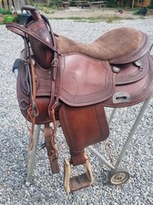 Westernsattel Baumlos, Breit