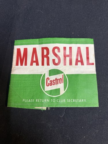 Castrol marshal armband - castrol,