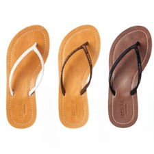 Lestarie damen leder flipflops - lestarie,