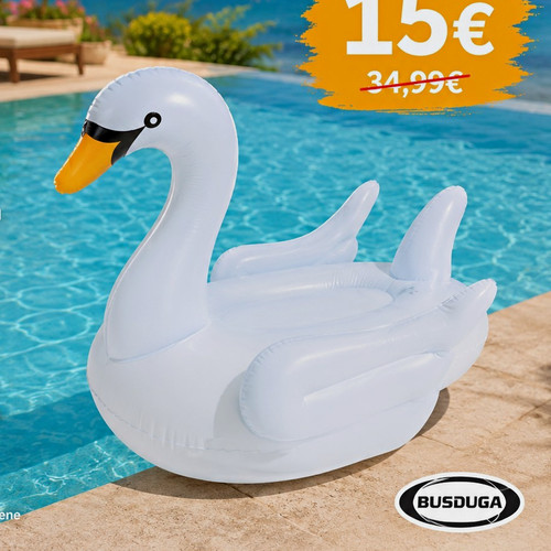 Busduga aufblasbarer schwan - busduga,