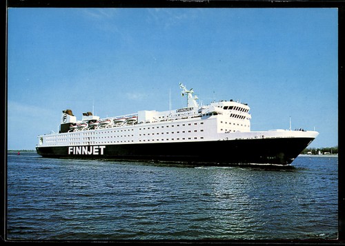 Finnisches fährschiff - ak,
