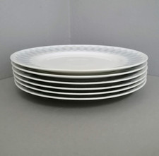 Rosenthal - Lotus Kobalt Blau - 6x Speiseteller Teller Durchmesser 25cm