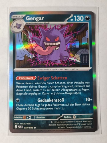 Pokémon gengar 050 088 - pokémon,