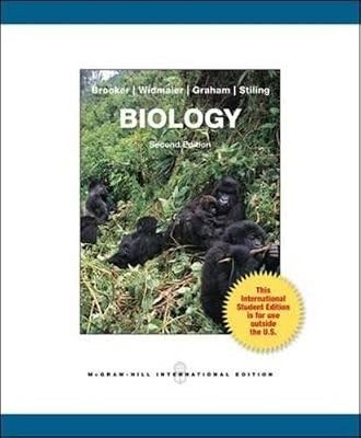 Biology brooker robert - , &