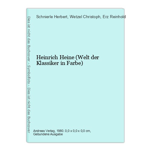 Heinrich heine welt - heine, (welt