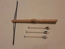 Armbrust, Pfeil und Bogen, Holzspielzeug, Schönburg