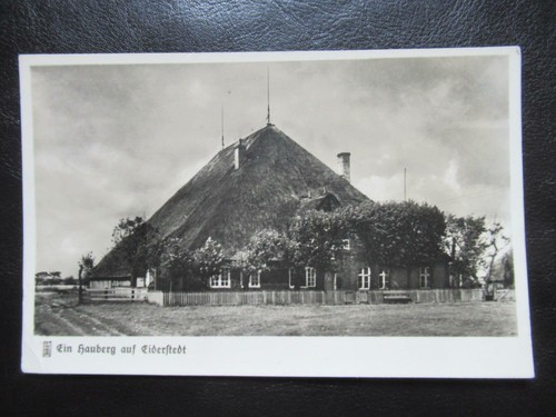 Ein hauberg haubarg auf - ak,