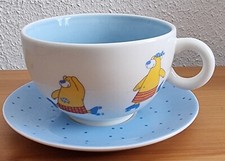 Haba Porzellan Set Rollschuhbär Müsli Schale / Teller / Tasse 