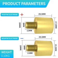2x LifePo4 Batterie Satz Pol Adapter M8 Standardpol Schraubpol Batteriepol New