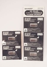 5er Konvolut original Sharp EA-770R Ink Roller Farbrolle NROLR 1022 CC05 in OVP