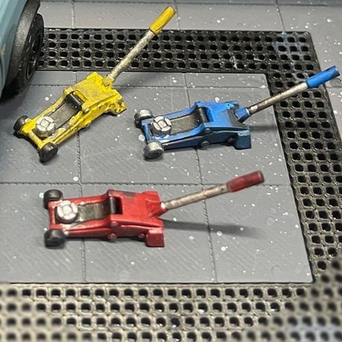 Maßstab wagenheber - maßstab, 1:64