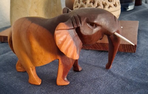 Holz elefant aus südafrika - aus,
