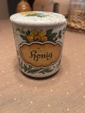 Honigtopf Vintage mit Deckel