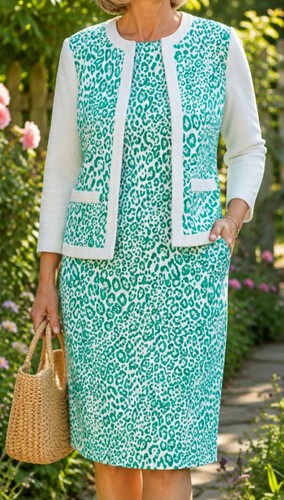 Kleid mit jacke neu 40 - kleid,