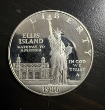 Liberty Silver One Dollar •