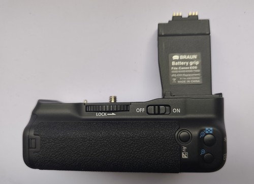 Braun batteriegriff für canon - braun,