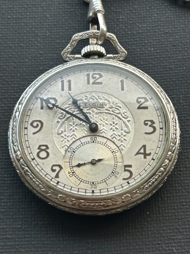 Taschenuhr elgin art deco - deco, 30er