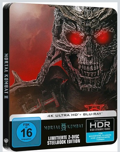 Mortal kombat steelbook - kombat, (steelbook