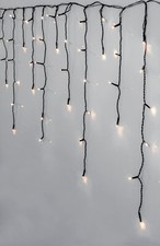 LED Lichterkette XXL außen Außenbeleuchtung Weihnachten Lichtervorhang 24 m