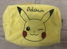 Orig. Pokémon Pikachu Kulturbeutel Waschtasche Schminktasche Kulturtasche Gelb