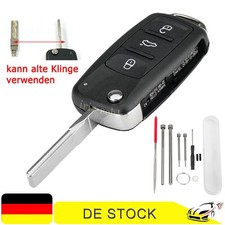 Auto Ersatz Klappschlüssel Fernbedienung Gehäuse für VW Amarok T5 T6 Skoda Seat
