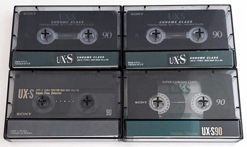 Sony 90 audiokassetten - ux-s,