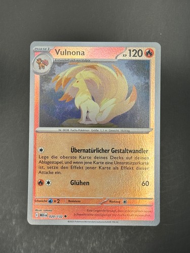 Ninetales 020 132 - 020/132, uncommon