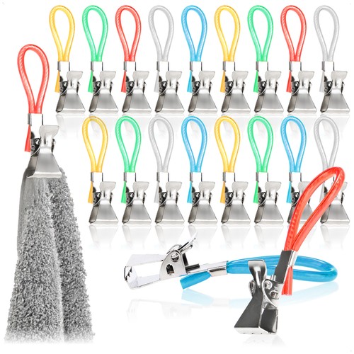 20x handtuchhalter clips - handtuchhalter-clips, aus