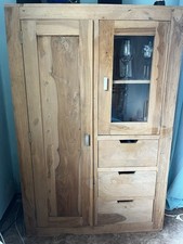 Vitrine Sheesham Holz