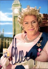 Ak Hape Kerkeling als die Queen, Ahoi Brausepulver, Autogramm - 3850246