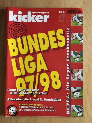 Kicker sonderheft bundesliga - kicker,