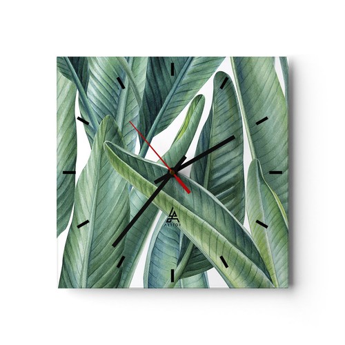 Modern wanduhr 30x30cm - wanduhr,